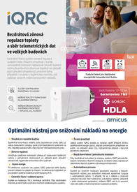 Další funkce bezdrátové regulace vytápění