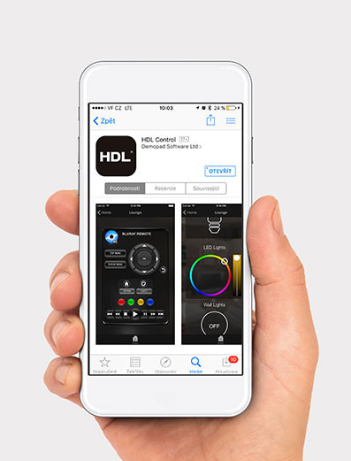 Ovládejte svou domácnost z&nbsp;chytrého telefonu